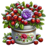 Enchanted Winter Garden Element (32)