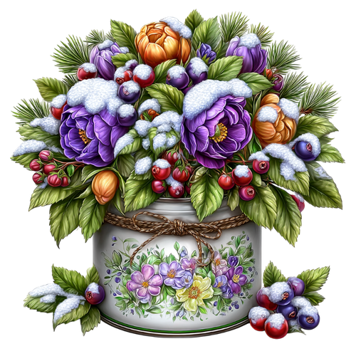 Enchanted Winter Garden Element (33).png