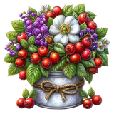 Enchanted Winter Garden Element (34)