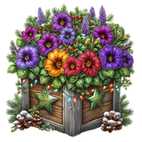 Enchanted Winter Garden Element (45)