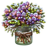 Enchanted Winter Garden Element (38)