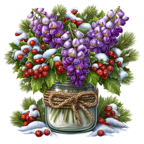 Enchanted Winter Garden Element (37).png