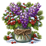 Enchanted Winter Garden Element (37)