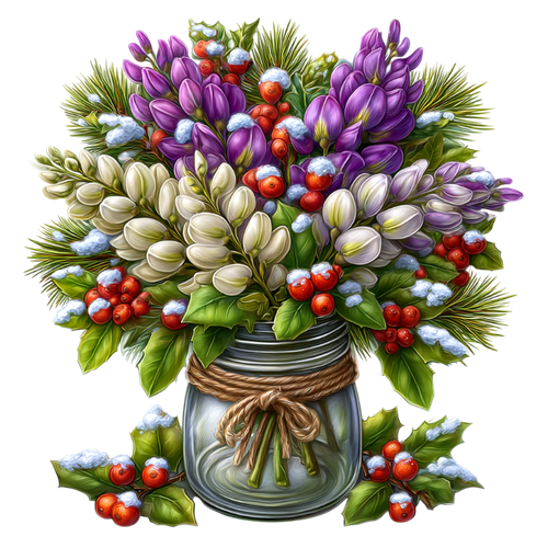 Enchanted Winter Garden Element (39).png