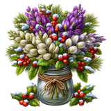 Enchanted Winter Garden Element (39)