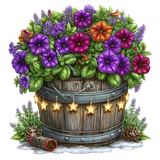 Enchanted Winter Garden Element (51)