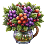 Enchanted Winter Garden Element (42)