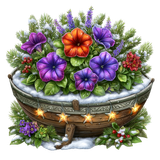 Enchanted Winter Garden Element (44)