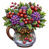 Enchanted Winter Garden Element (41)