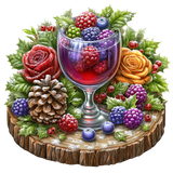 Enchanted Winter Garden Element (168)