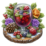 Enchanted Winter Garden Element (169)