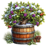 Enchanted Winter Garden Element (54)