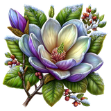 Enchanted Winter Garden Element (7)