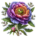 Enchanted Winter Garden Element (11)