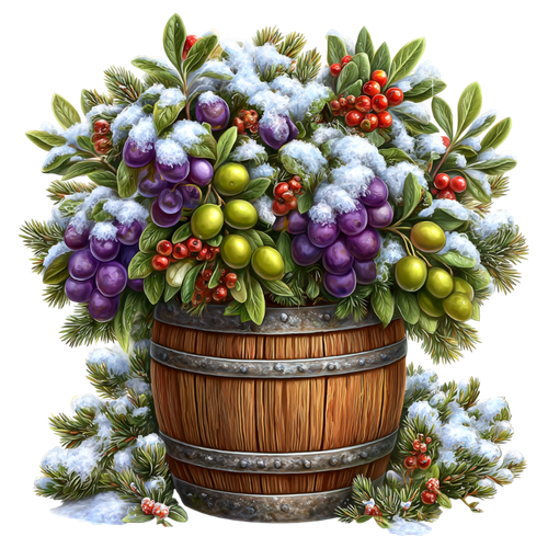 Enchanted Winter Garden Element (55).png