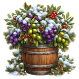 Enchanted Winter Garden Element (55)