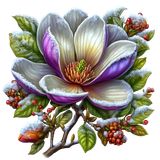 Enchanted Winter Garden Element (6)