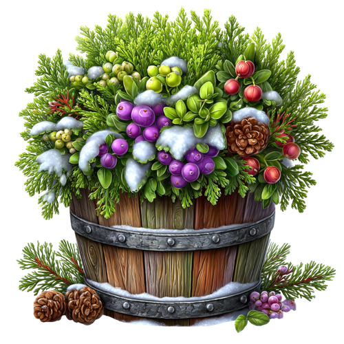 Enchanted Winter Garden Element (30).png