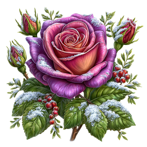 Enchanted Winter Garden Element (21).png