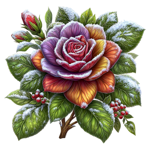 Enchanted Winter Garden Element (23).png