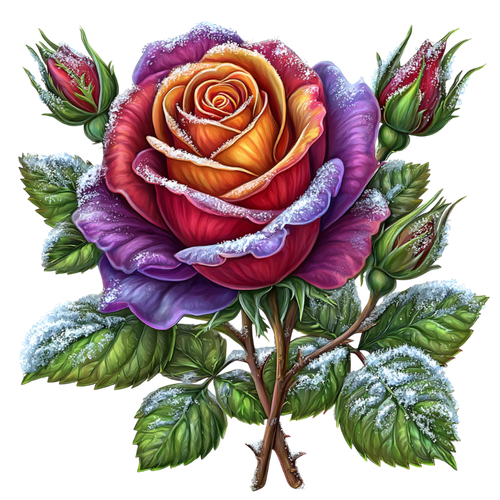 Enchanted Winter Garden Element (22).png