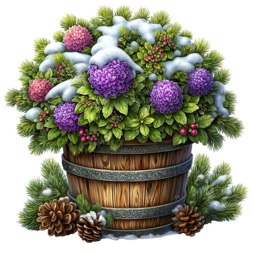 Enchanted Winter Garden Element (31).png