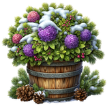 Enchanted Winter Garden Element (31)