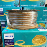 Den trang tri LED day Philips HV HLS168 50m 9W m 830 550lm GM 220 240V 3000K cuon 50m 1 hang LED (1)