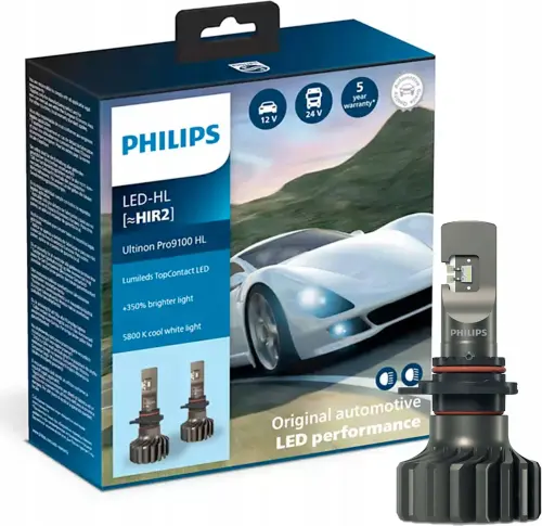 Den pha xe hoi oto Led Philips Ultinon Pro9100 HIR2 2.webp