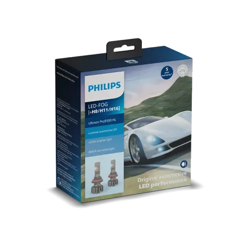 Den pha xe hoi oto Led Philips Ultinon Pro9100.webp