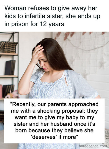 woman refuses give baby twin sister.jpg