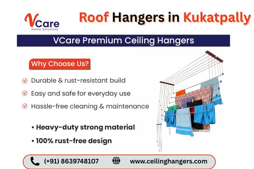 Roof Hangers Kukatpally Hyderabad | Ceiling Cloth Hanger Installation.jpg