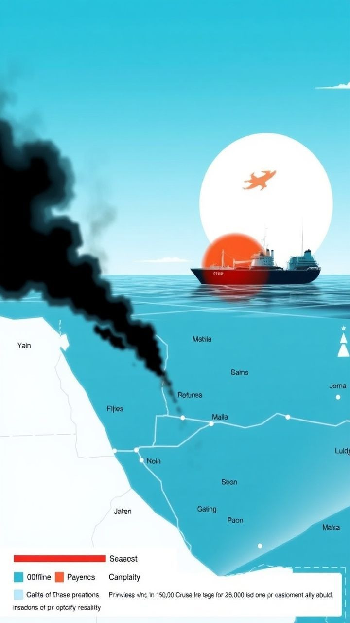 Mideast war traps 20,000 seafarers, 15,000 cruise passengers in Gulf