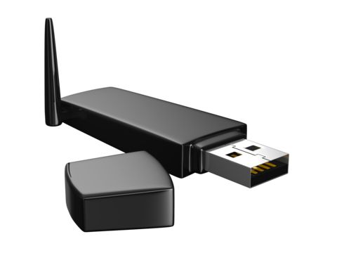 pngtree 3d isolated image of a white wireless usb modem png image 13617277.png