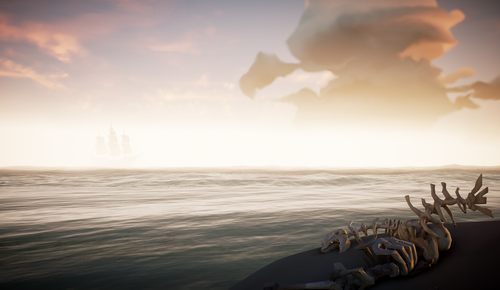 Sailing the Misty Dawn