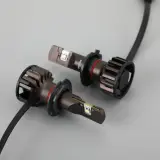 Bo 2 bong den oto Philips HB3 HB4 Pro 9000 LED 11005 U90 CW X2 12V 24V 5800K (5)