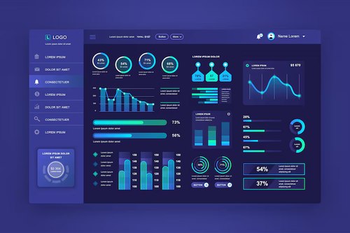 dashboard ui admin panel design template with infographic elements 9209 2823.png