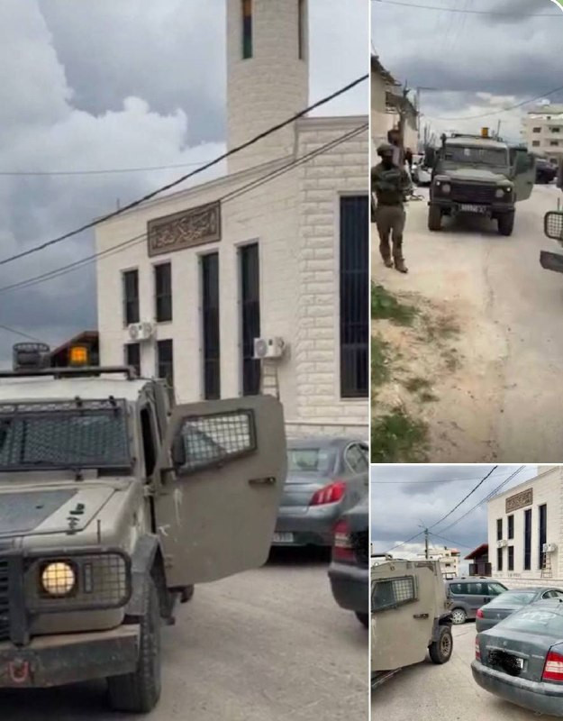 صور | قوات الاحتلال تقتحم قرية تل جنوب غرب نابلس وتمركز أمام مسجد "أبو بكر الصديق" الذي هاجمته مليشيات المستوطنين فجر اليوم....