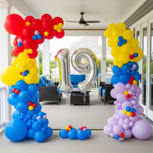 32 Inch Big Sliver Large Number 19 Mylar Foil Balloon For Helium & Air Filled Premium Self Seal Ball.jpg