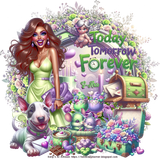 KAA Love in Lilac and Lime T MM26 GA