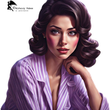 psp tube pajama woman001ef