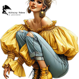 psp tube spring woman002EF.png