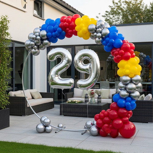 32 Inch Big Sliver Large Number 29 Mylar Foil Balloon For Helium & Air Filled Premium Self Seal Ball.jpg