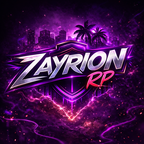 Logo neon futurista ZAYRION RP.png