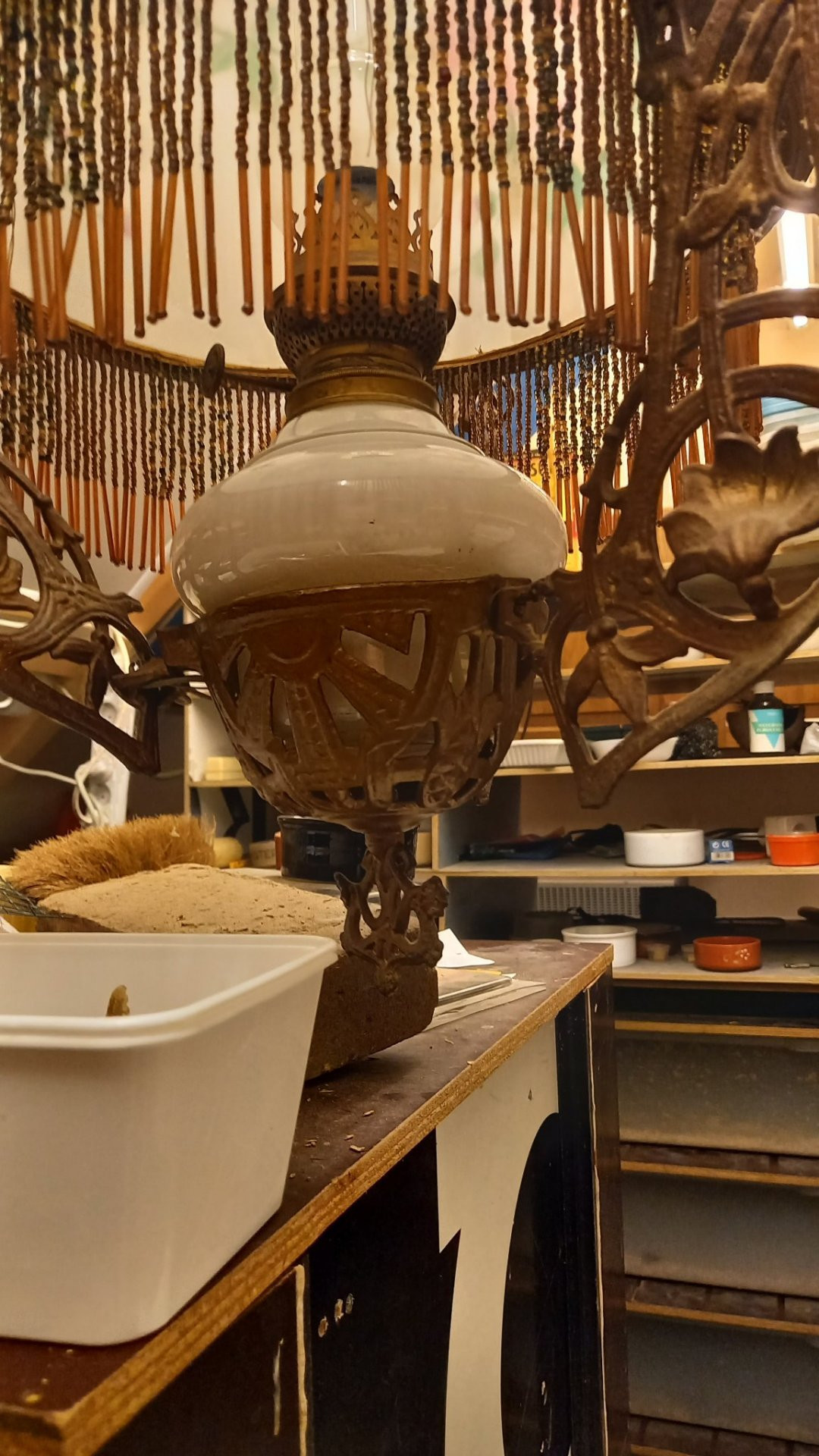 te koop originele hang olielamp - Image 3