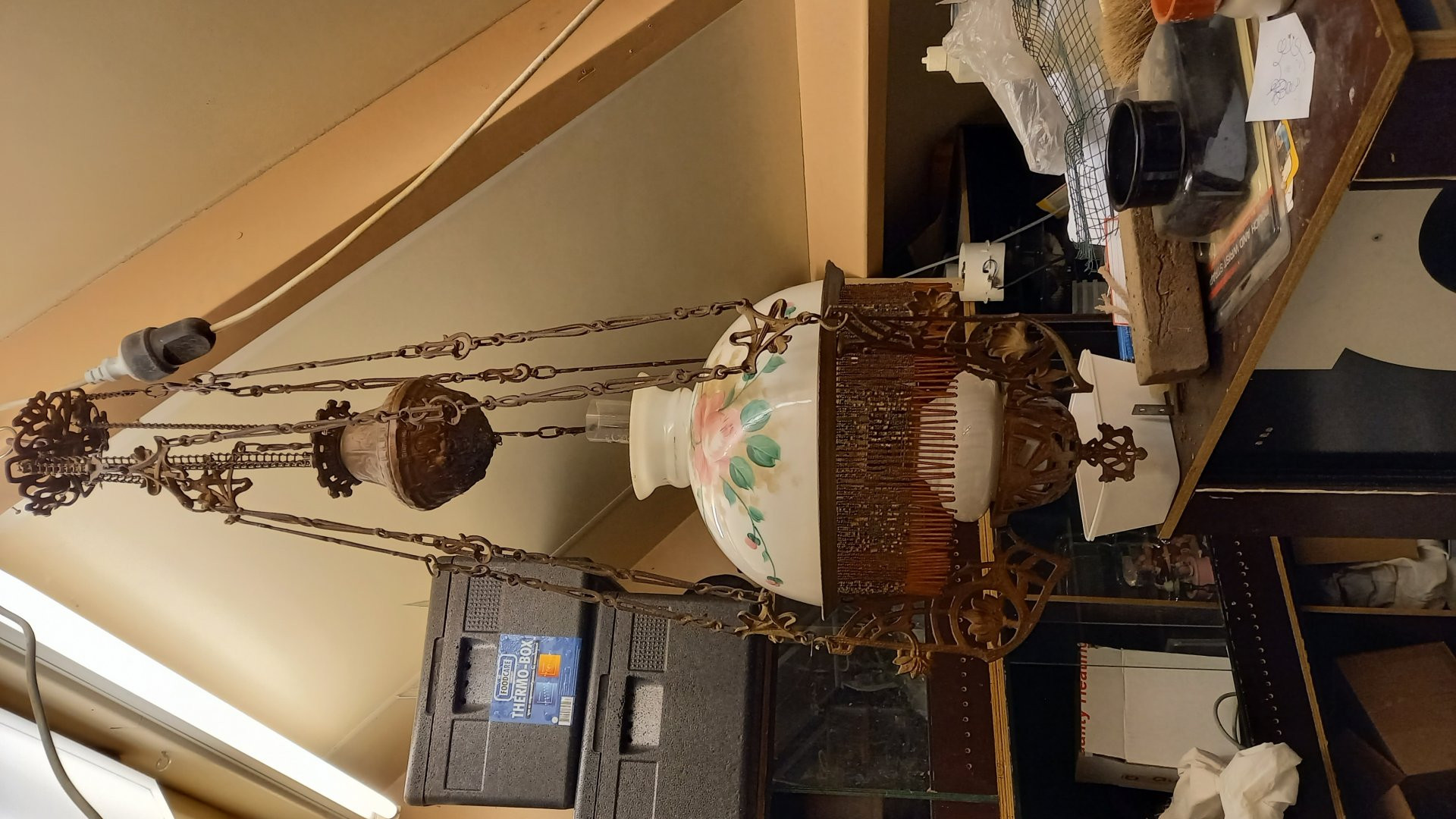 te koop originele hang olielamp