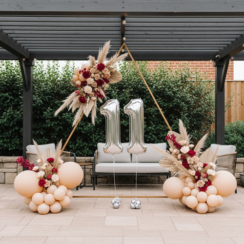 32 Inch Big Sliver Large Number 11 Mylar Foil Balloon For Helium & Air Filled Premium Self Seal Ball.jpg