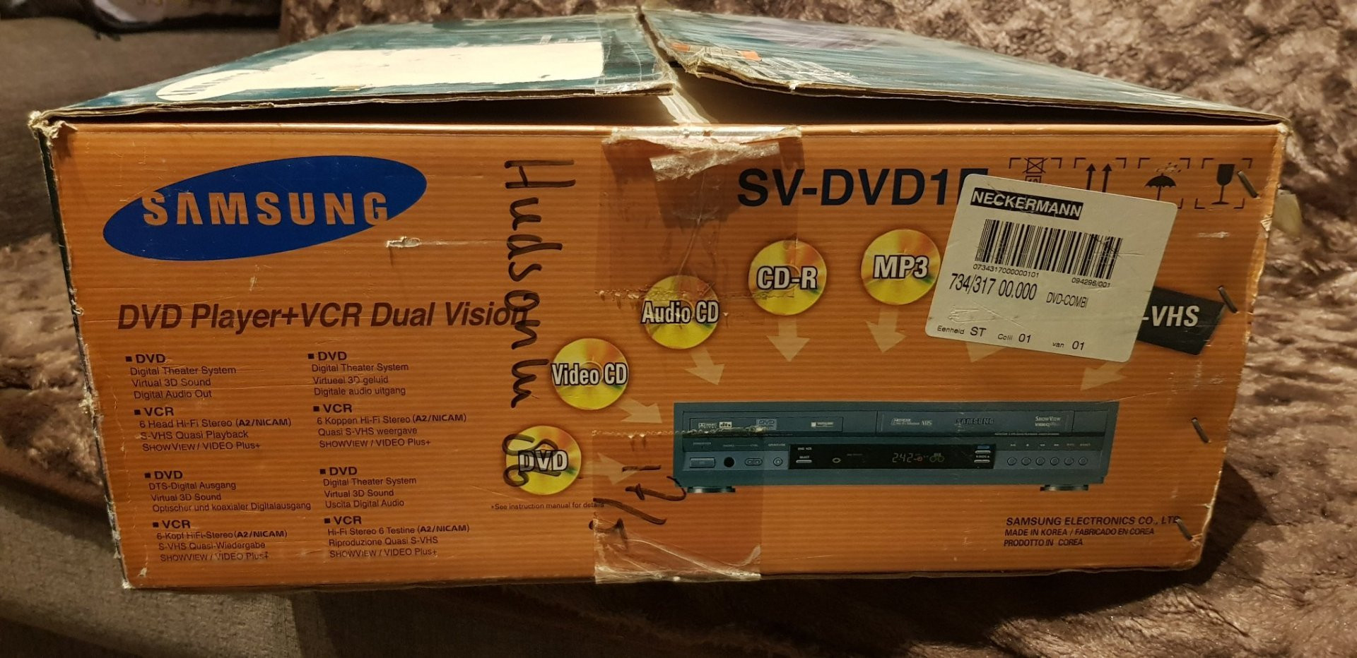 Tv Samsung 70 cm100 Hz Dolby Surround Samsung DVD/VCR speler - Image 9