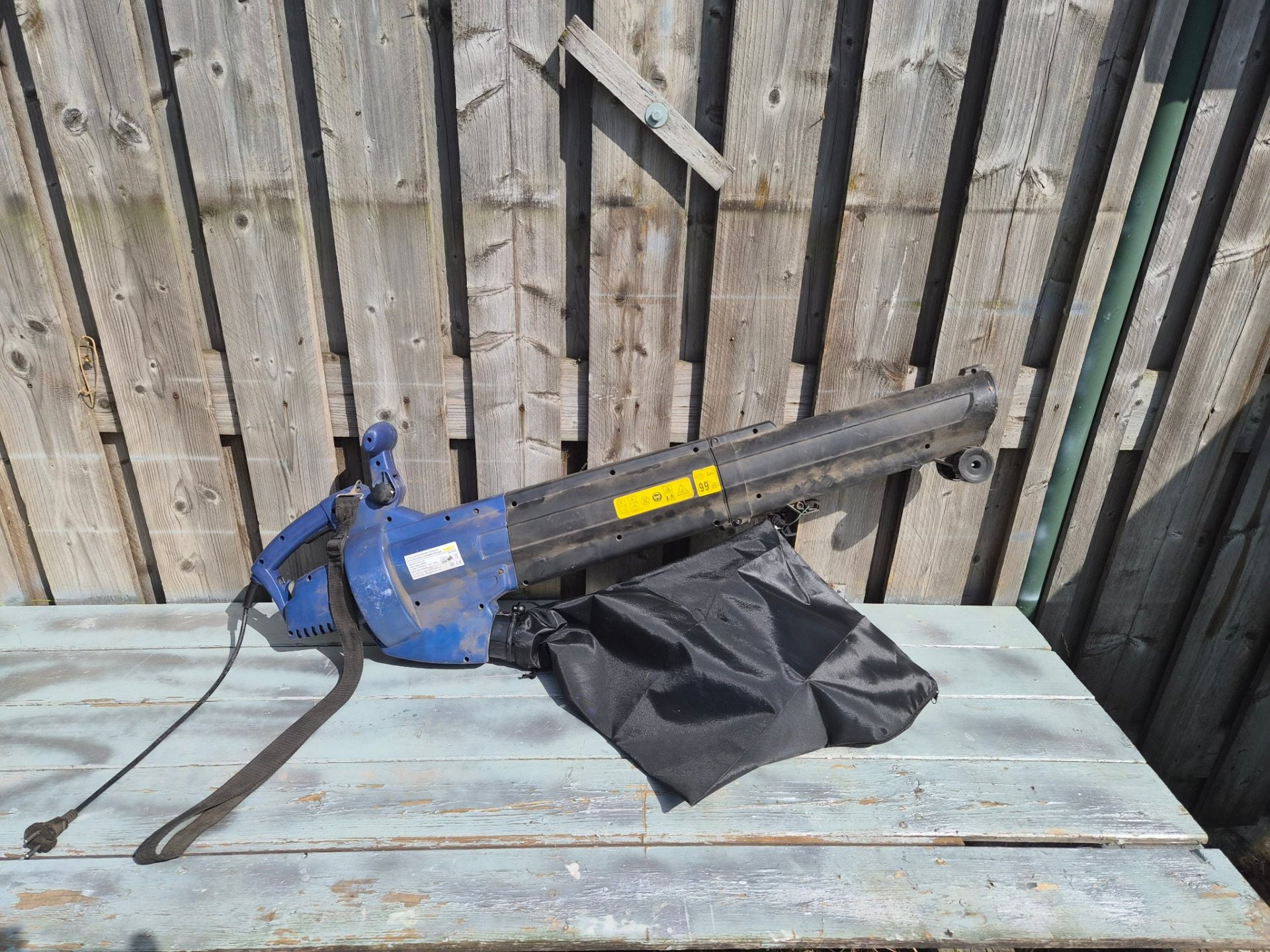 Kinzo bladblazer/bladzuiger met ingebouwde hakselaar - Image 2