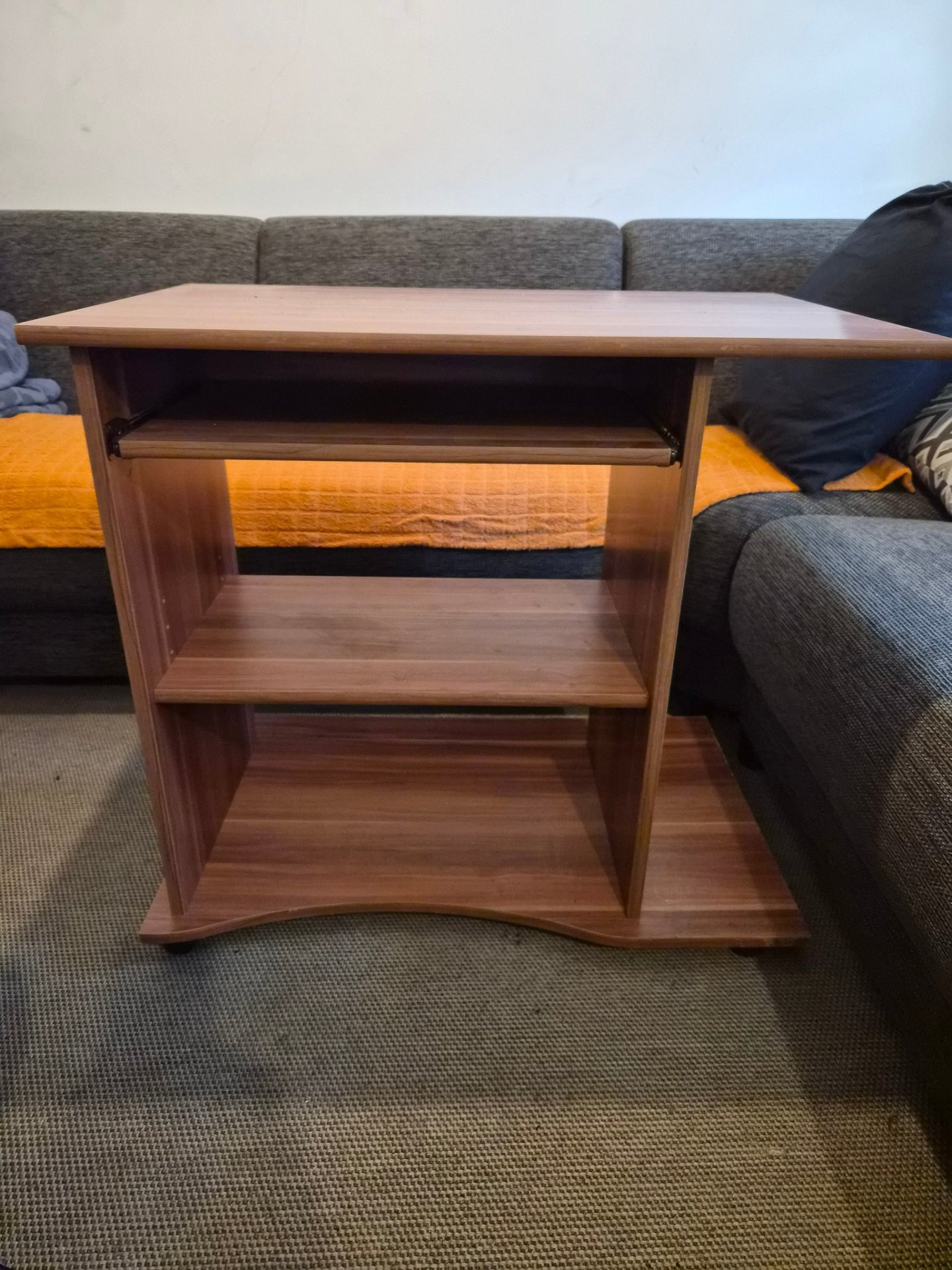 Bureau + bureaustoel Leder